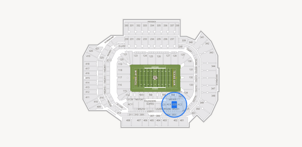 Kyle Field Seating Chart