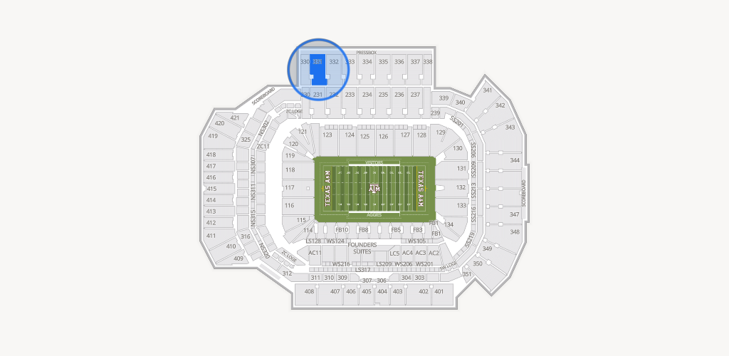 Kyle Field Seating Chart
