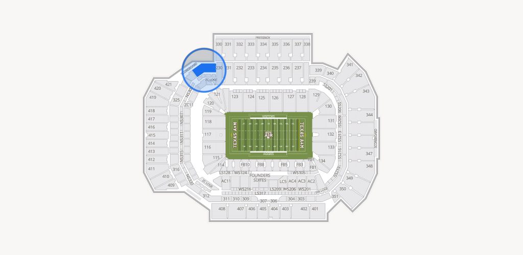 Kyle Field Seating Chart