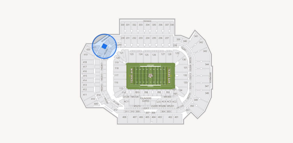 Kyle Field Seating Chart