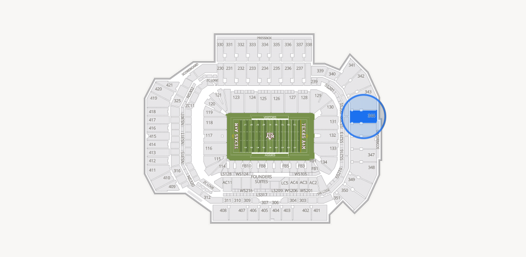 Kyle Field Seating Chart