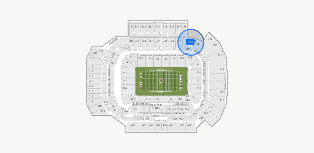 Kyle Field Seating Chart
