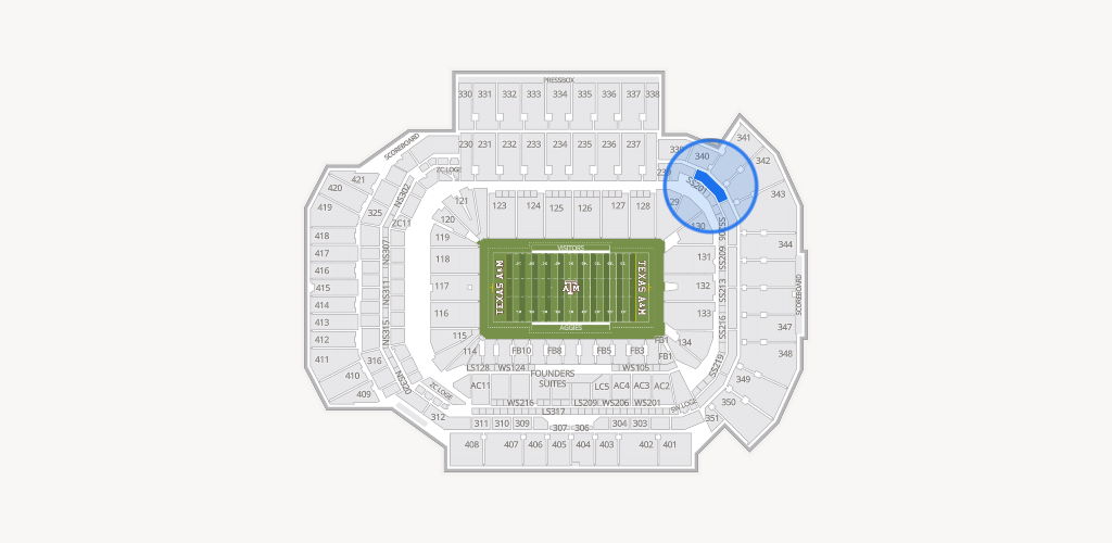 Kyle Field Seating Chart