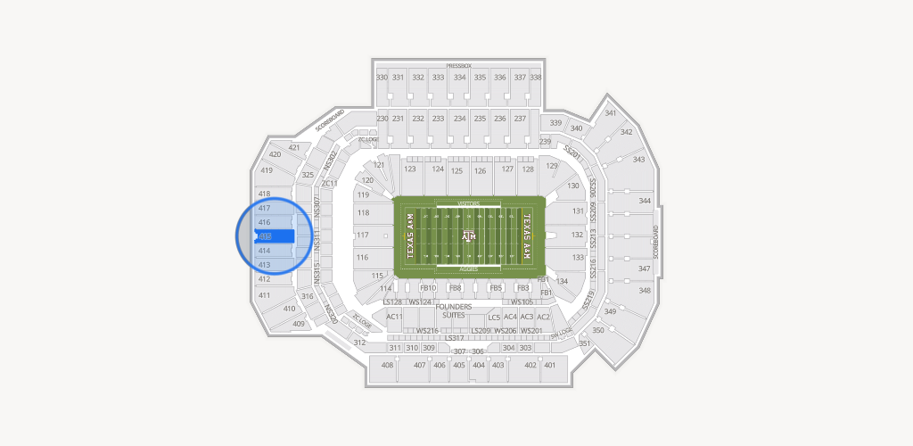 Kyle Field Seating Chart