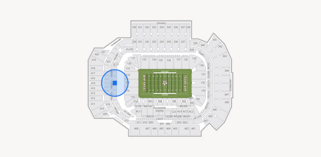 Kyle Field Seating Chart