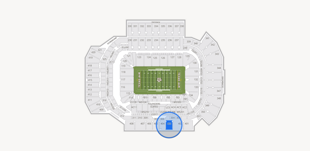 Kyle Field Seating Chart