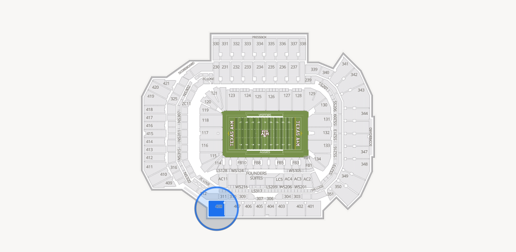 Kyle Field Seating Chart