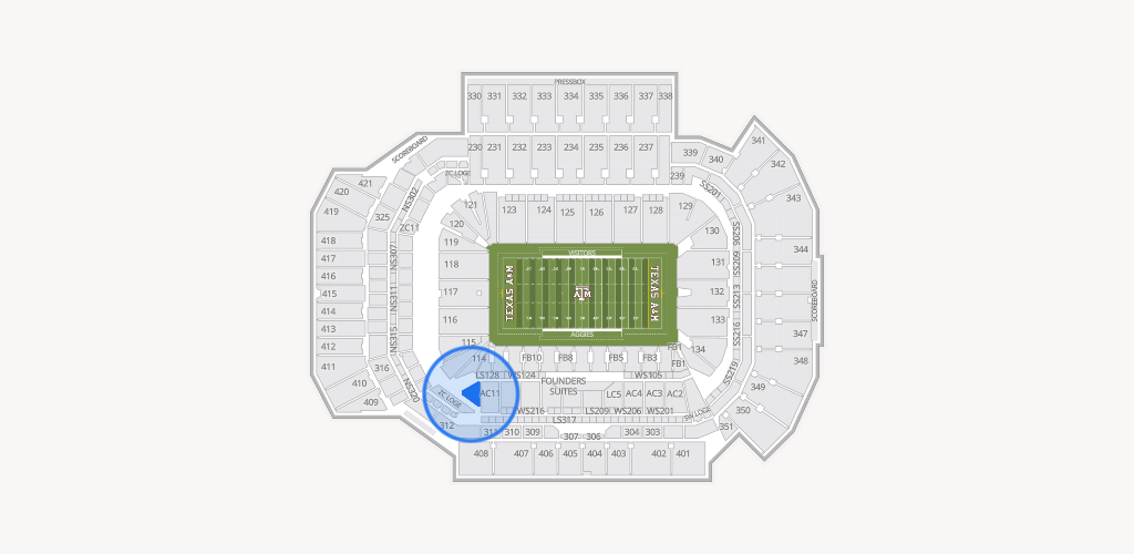 Kyle Field Seating Chart