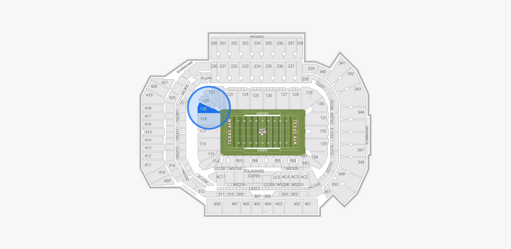 Kyle Field Seating Chart