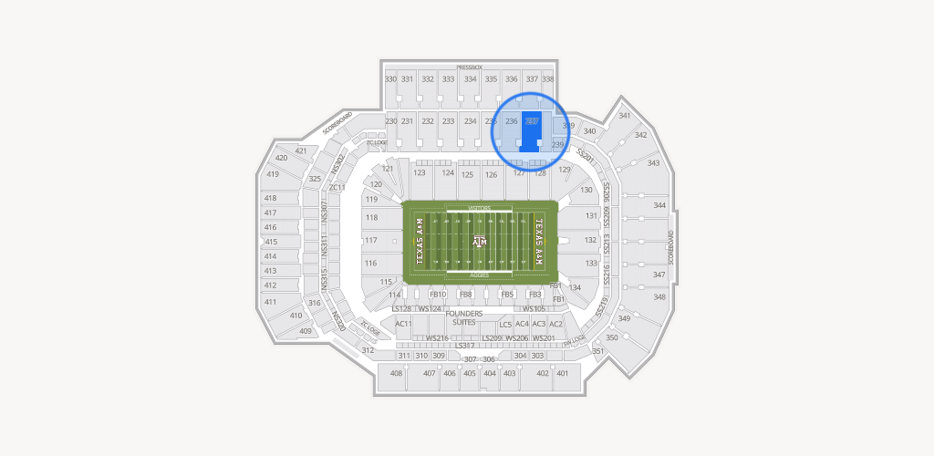 Kyle Field Seating Chart