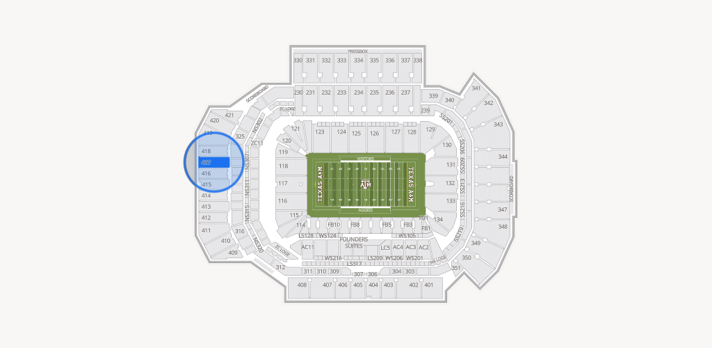 Kyle Field Seating Chart