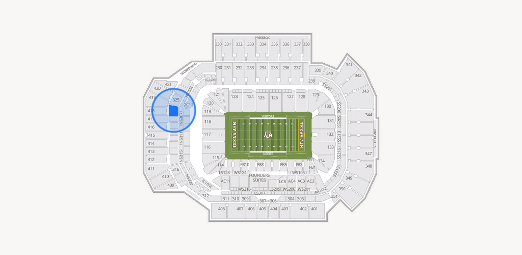 Kyle Field Seating Chart