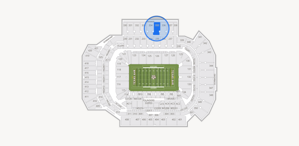 Kyle Field Seating Chart