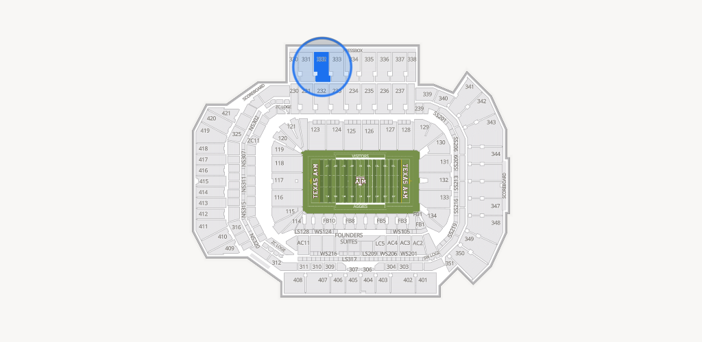 Kyle Field Seating Chart