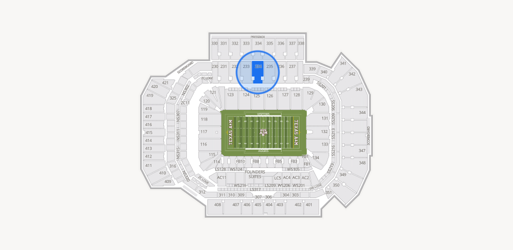 Kyle Field Seating Chart