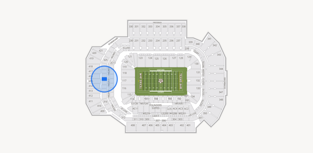 Kyle Field Seating Chart
