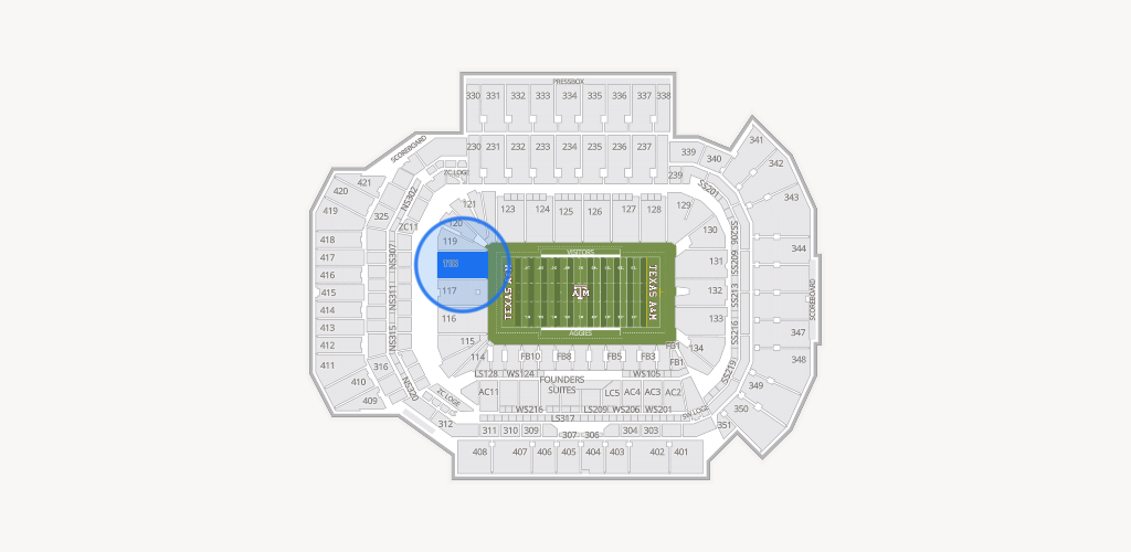 Kyle Field Seating Chart