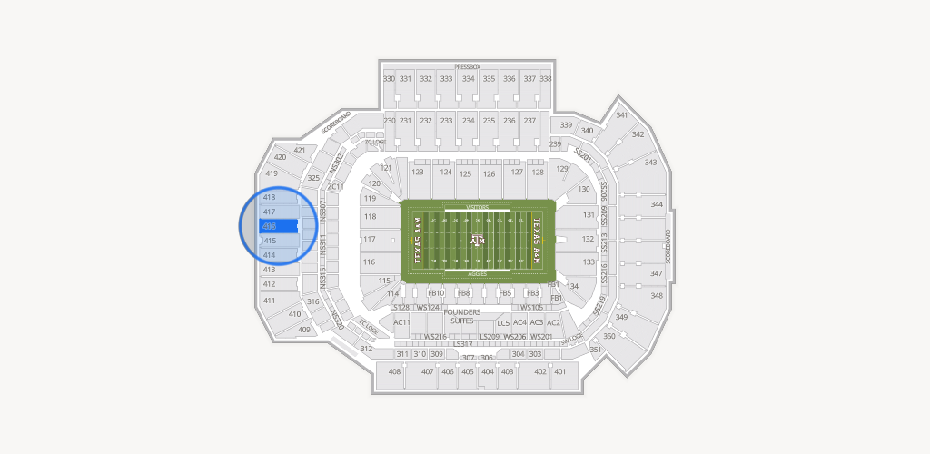 Kyle Field Seating Chart