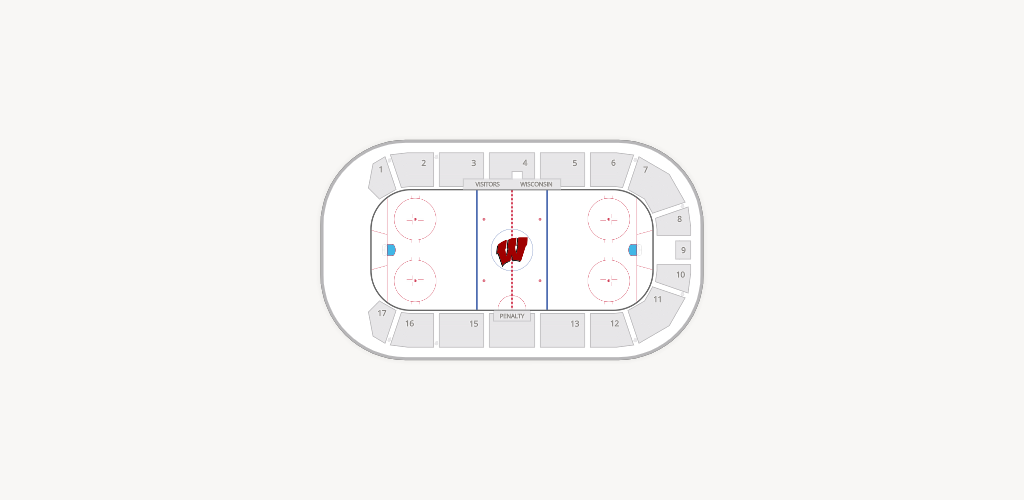 LaBahn Arena Seating Chart