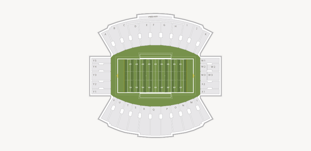 Ladd-Peebles Stadium Seating Chart