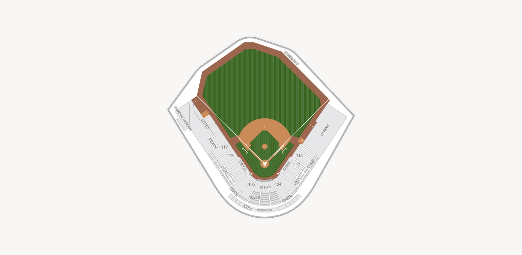 Lake Elsinore Diamond Seating Chart