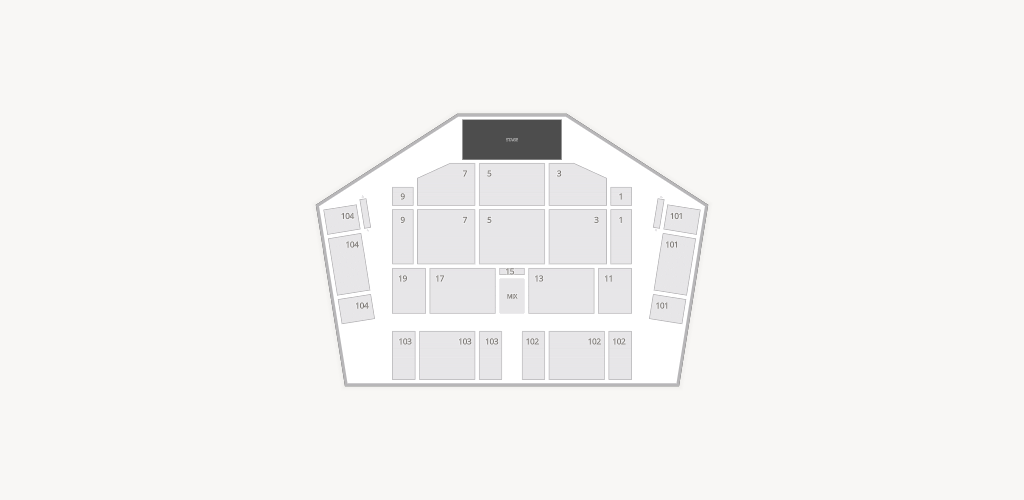 Lake Tahoe Amphitheatre at Caesars Republic Seating Chart