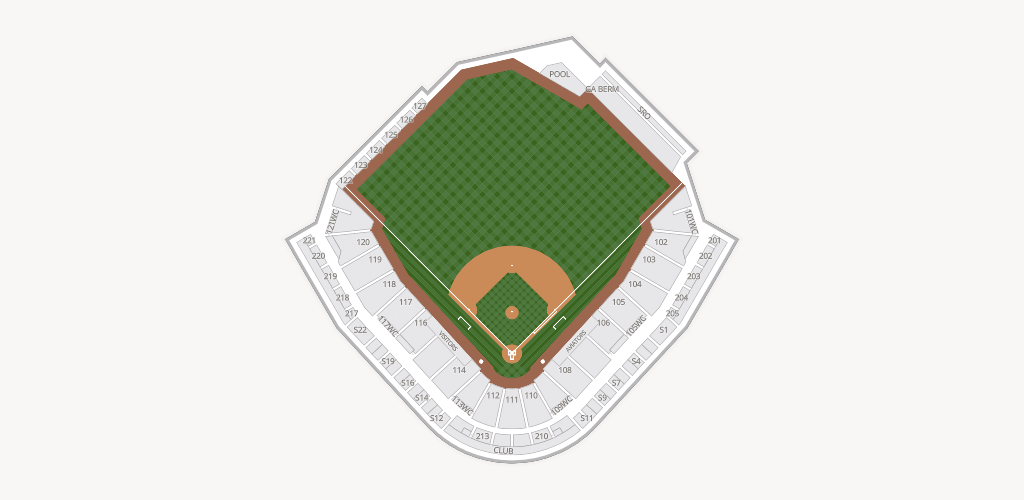 Las Vegas Ballpark Seating Chart Seat Views SeatGeek ca