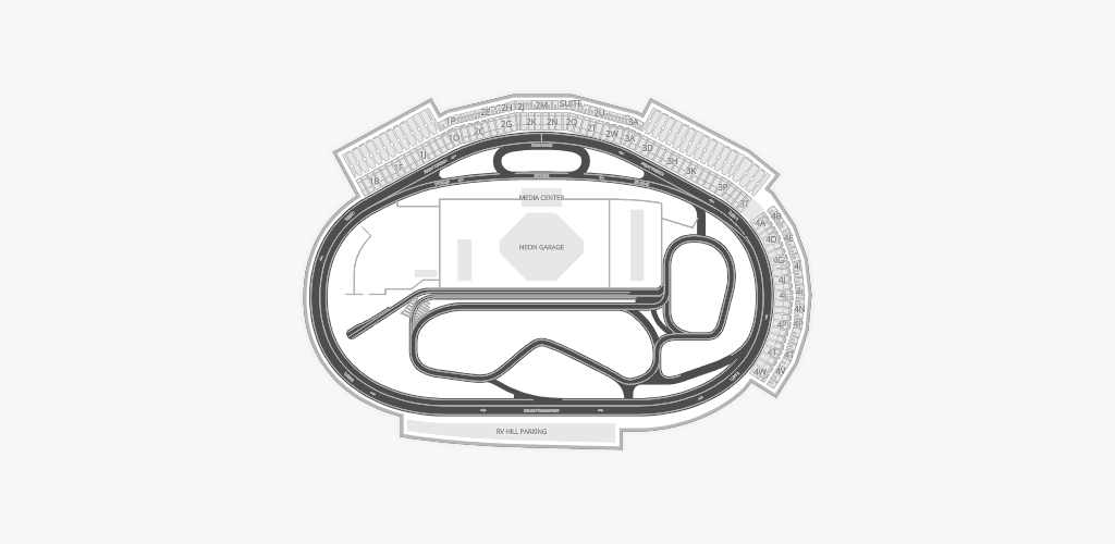 Las Vegas Motor Speedway Seating Chart