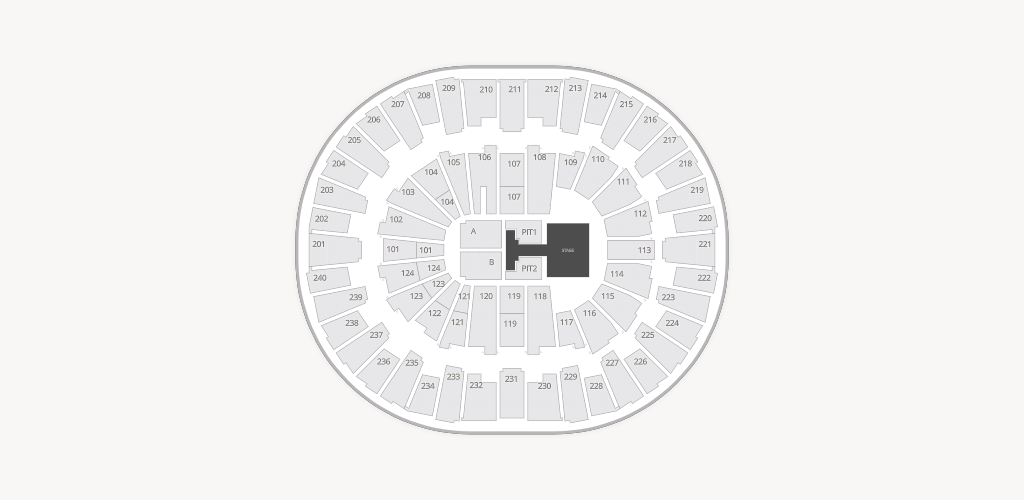 Lawrence Joel Veterans Memorial Coliseum Seating Chart