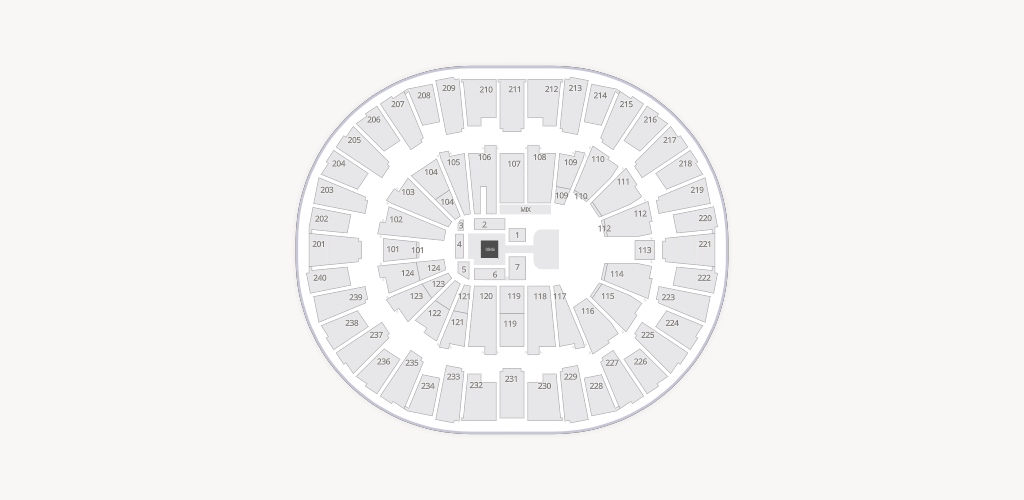 Lawrence Joel Veterans Memorial Coliseum Seating Chart