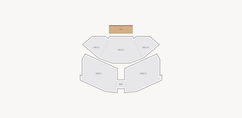 Le Theatre Des Arts at Paris Las Vegas Seating Chart