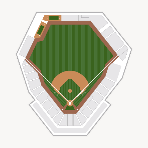 Legends Field seating chart