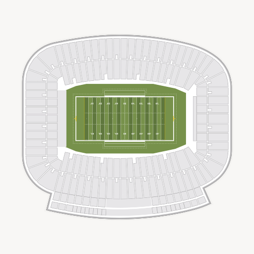 Legion Field seating chart