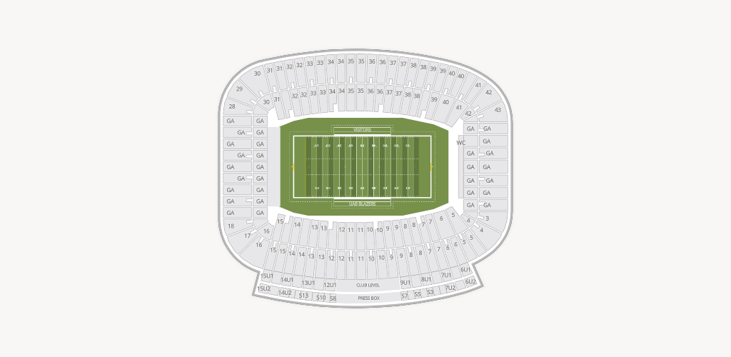 Legion Field Seating Chart
