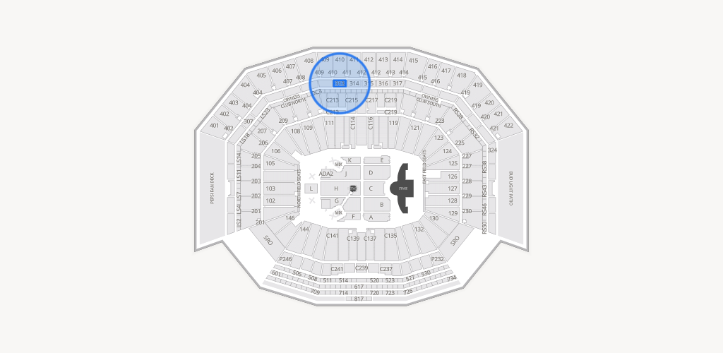 Levi's Stadium Seating Chart