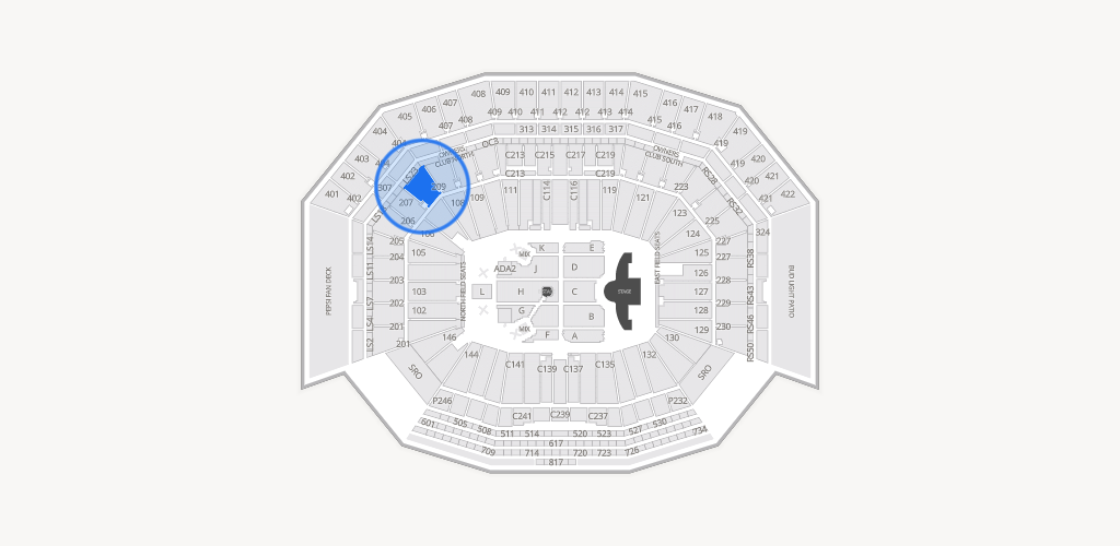 Levi's Stadium Seating Chart