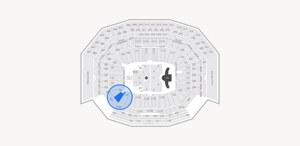 Levi's Stadium Seating Chart