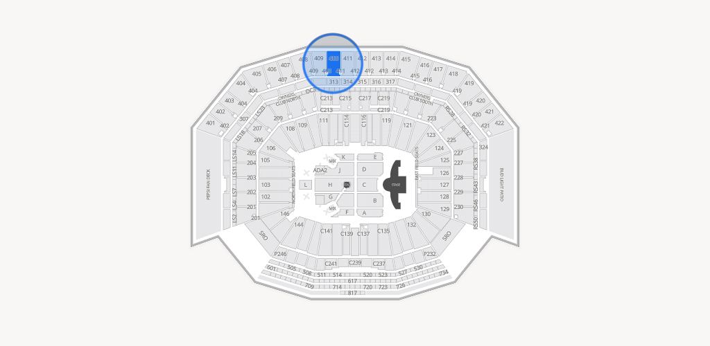 Levi's Stadium Seating Chart
