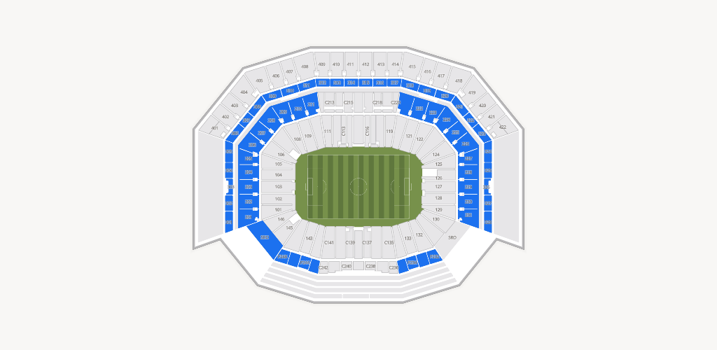 Levi's Stadium Seating Chart