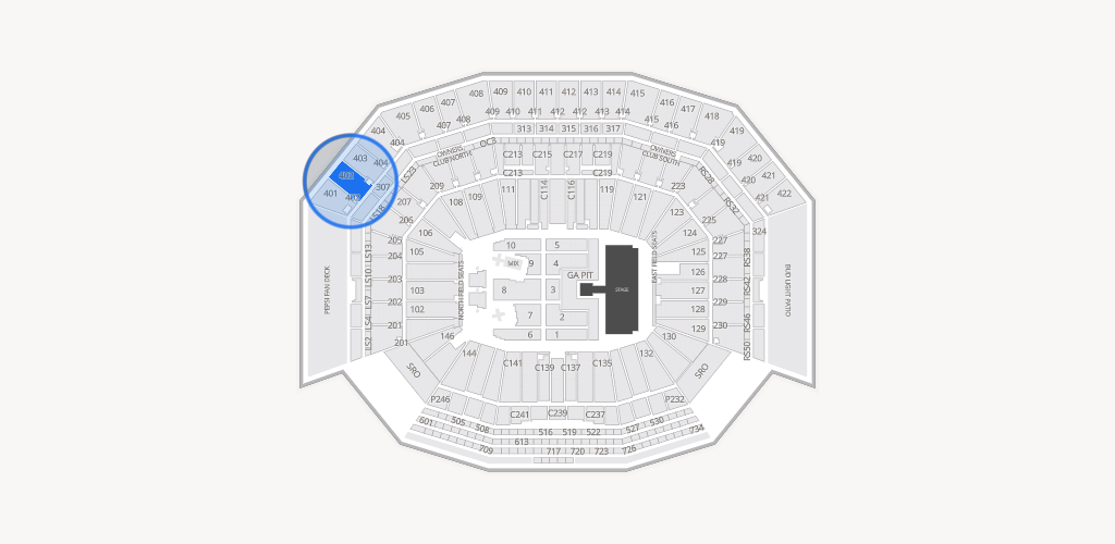 Levi's Stadium Seating Chart