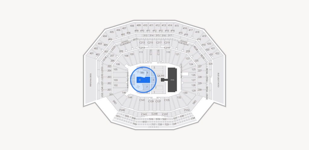 Levi's Stadium Seating Chart