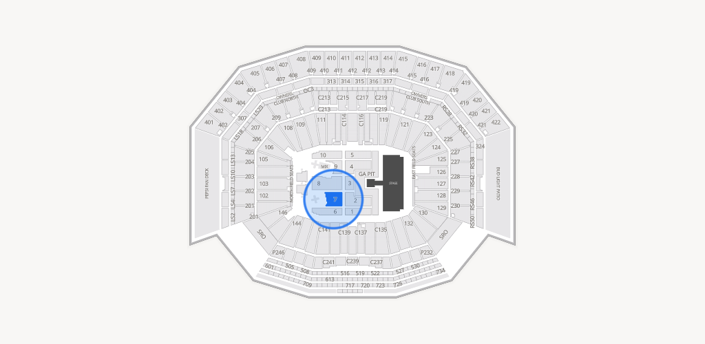 Levi's Stadium Seating Chart