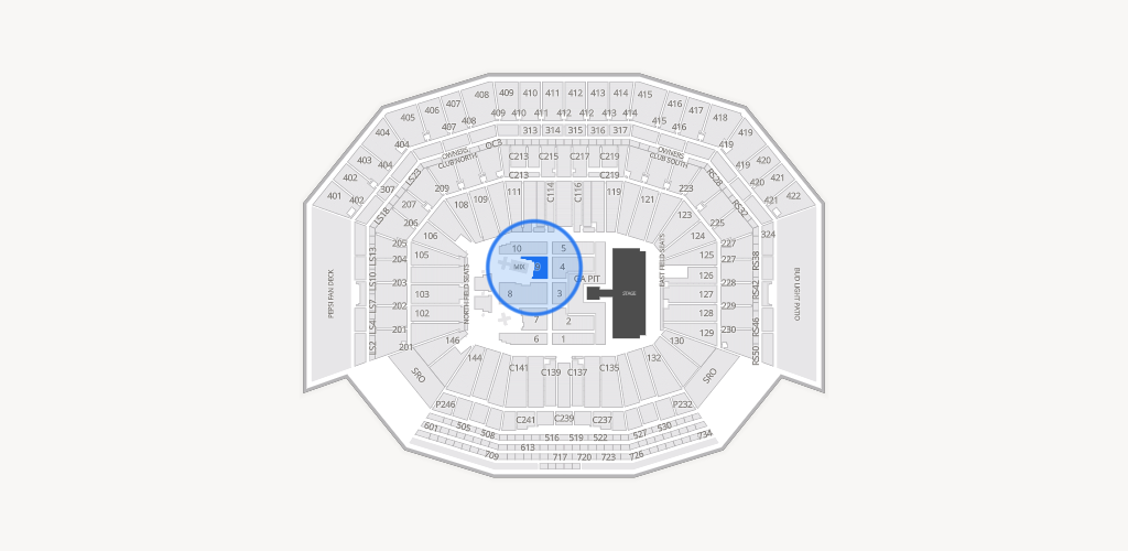 Levi's Stadium Seating Chart