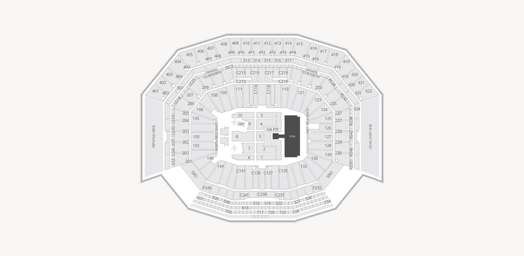 Levi's Stadium Seating Chart