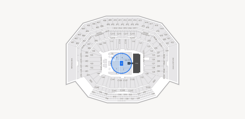 Levi's Stadium Seating Chart
