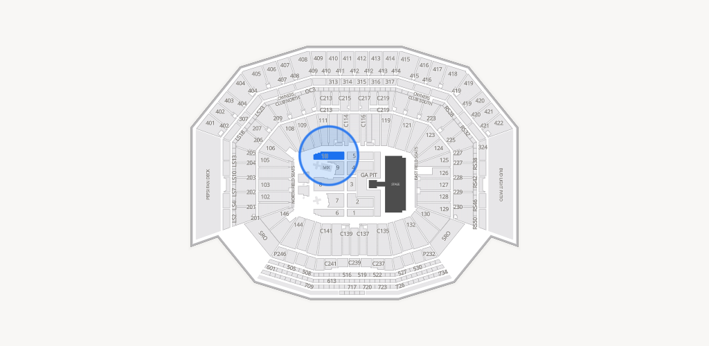 Levi's Stadium Seating Chart