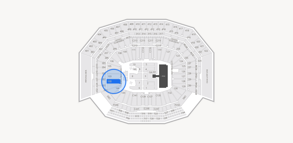 Levi's Stadium Seating Chart
