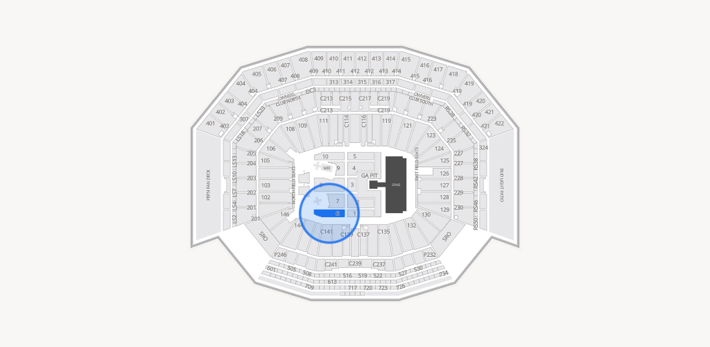Levi's Stadium Seating Chart