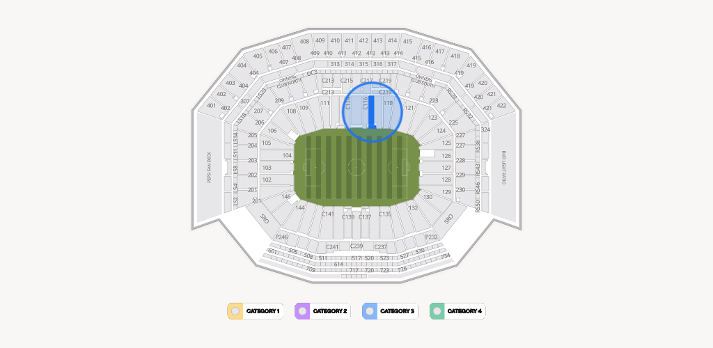 Levi's Stadium Seating Chart