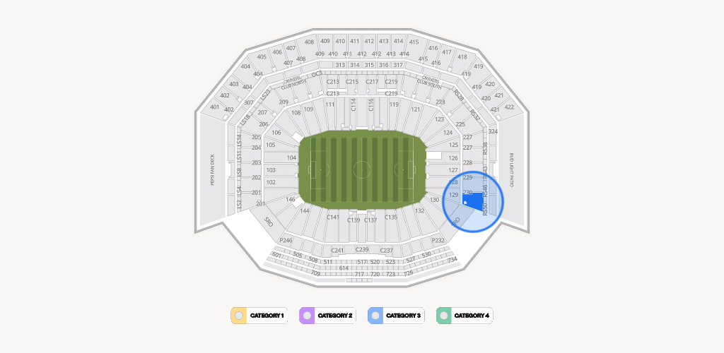 Levi's Stadium Seating Chart